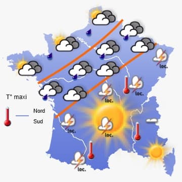 Amélioration passagère au nord