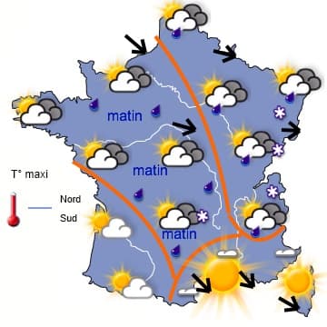 Une fin de semaine vraiment très pluvieuse et très douce 