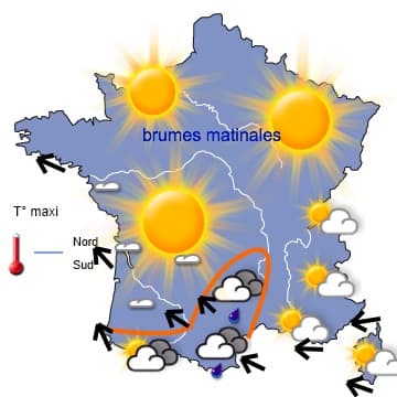 De plus en plus perturbé par le sud
