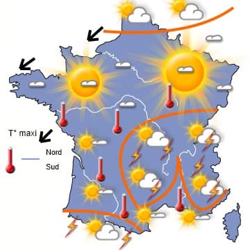 Petite régression temporaire de la chaleur au nord