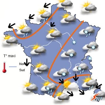 Le neige devient plus rare, mais le temps reste souvent gris et froid 