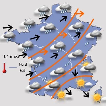 Un temps très perturbé et plus hivernal 