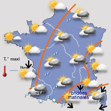 Calme jusqu'à jeudi, avant un changement radical
