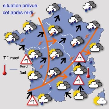 Un week-end progressivement plus calme 