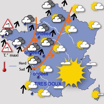 Beaucoup d'agitation et de pluie au programme  ! 