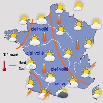 Soleil et chaleur généralisés à partir de mercredi 