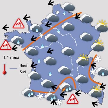 Episode Méditerranéen et quelques jours de temps sec au Nord