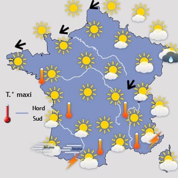 Probable CANICULE à partir de ce week-end... 