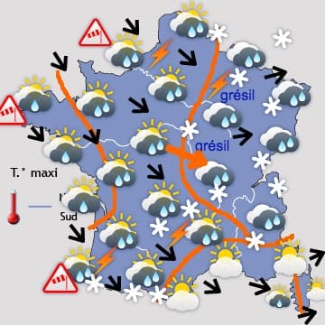 Une semaine très agitée et assez froide !