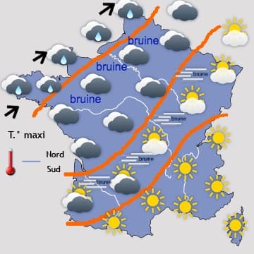 De plus en plus agité jusqu'à dimanche 