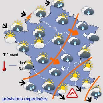 Toujours pas d'anticyclone en vue ! 