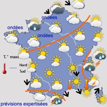 Semaine plutôt stable, hésitant entre fraîcheur et chaleur 