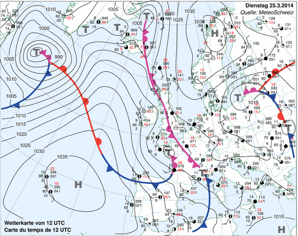 Image d'illustration pour Vers une fin de semaine plus douce mais assez nuageuse