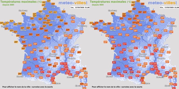 Image d'illustration pour Des records de chaleur par dizaines et des prévisions encore chaudes