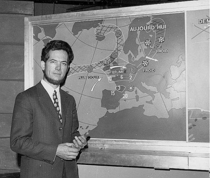 Image d'illustration pour Le bulletin météo télévisé a 71 ans