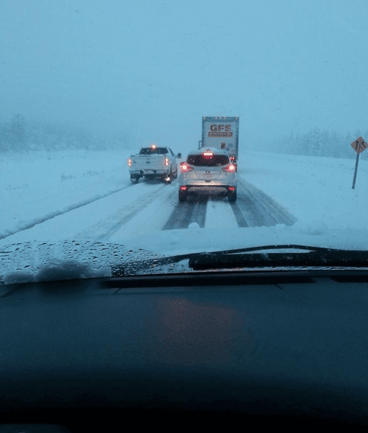 Image d'illustration pour Neige précoce à Calgary (Alberta - Canada)
