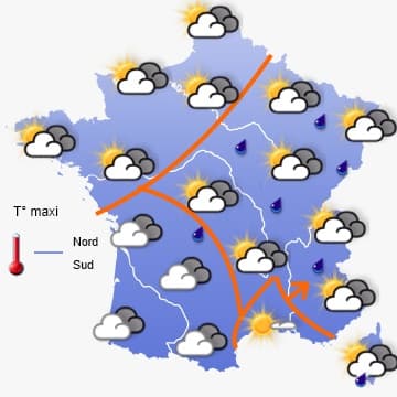 ATTENTION aux fortes pluies entre samedi et mardi