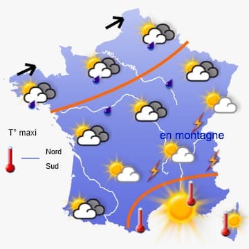 A quand la prochaine période de beau temps généralisé ?