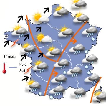 Encore beaucoup de pluie au programme des prochains jours !