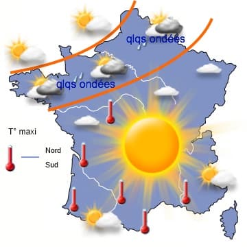 Attention à la chaleur entre mercredi et vendredi, puis aux orages pour samedi