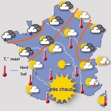 Bouffée de chaleur avec le retour en force des orages