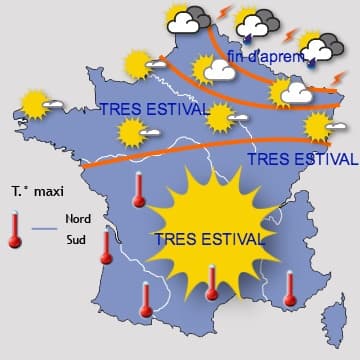Attention aux fortes chaleurs jusqu'à mercredi !