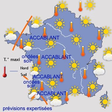 ALERTE CANICULE, POLLUTION puis ORAGES